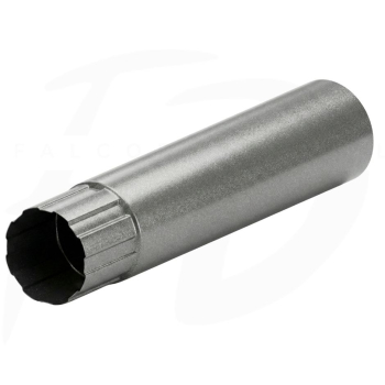 Rura spustowa stalowa ⌀ 100 długość 4m firmy KROP kolor antracyt metaliczny